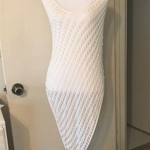 Bebe crochet swim cover up